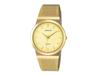 CROTON Watch RT-119M-4 Men's Gold Stainless Steel Band Brass Case Made In Japan