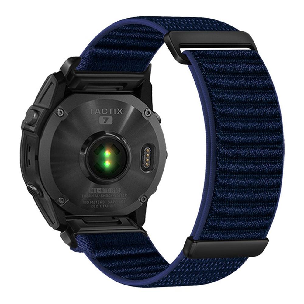 20mm Watch Band For Garmin Fenix 7S / 7S Pro / 6S / 6S Pro Two-Piece Magic Tape Nylon Woven Wrist Strap