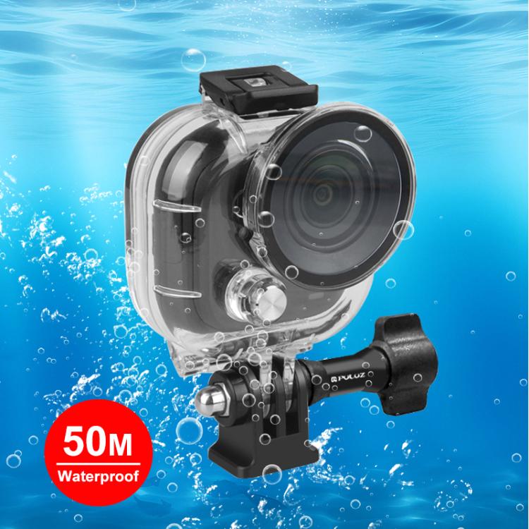 Для Insta360 GO Ultra PULUZ 50m Водонепроницаемый Чехол Большой Палец Основной Корпус Камеры Погружение Защитная Крышка (прозрачный)