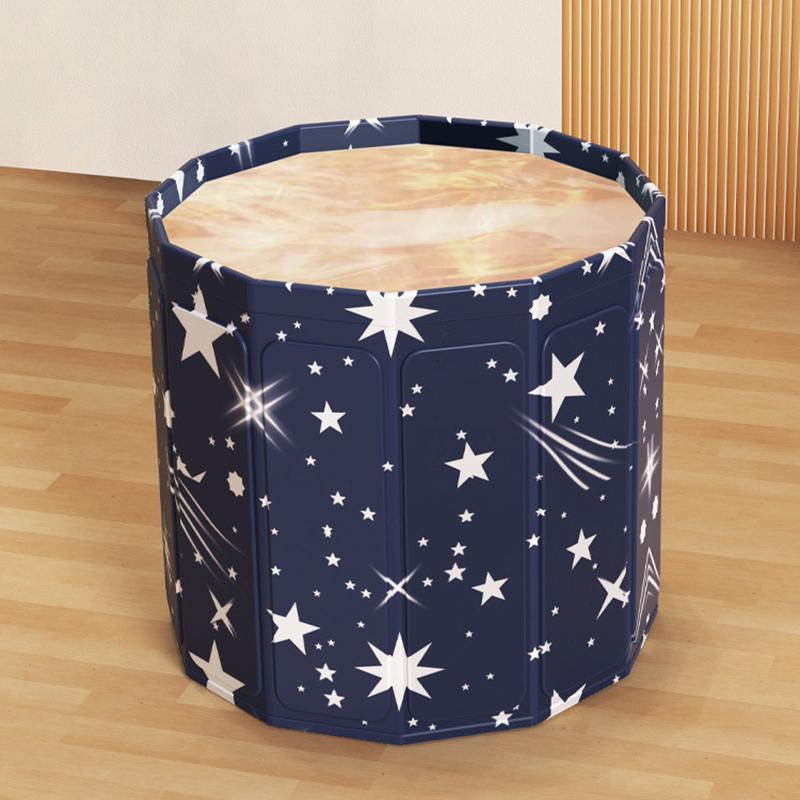 Складная ванна Портативная ванна для детей и взрослых Гидромассажная ванна Утолщенная Экологичная Долгосрочная Блокировка Температуры