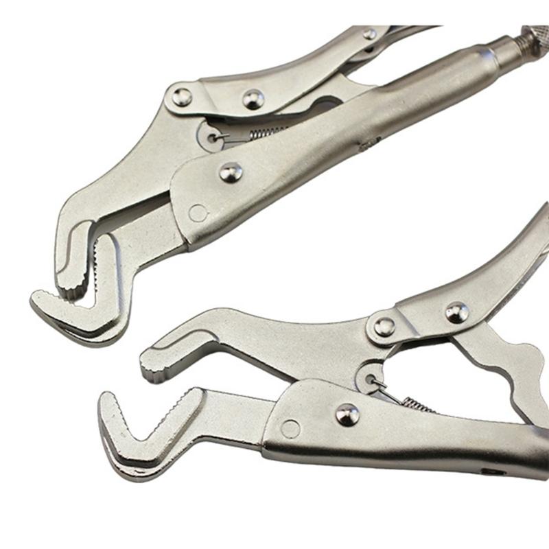 Locking Pliers Heavy Duty Adjustable Vise Vice Grips High-carbon Steel Quick Fixing Clamping Curved Jaw Spanner