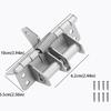 Right Angle Door Closer Self-Closing Invisible Door Spring Hinge  Wooden Door