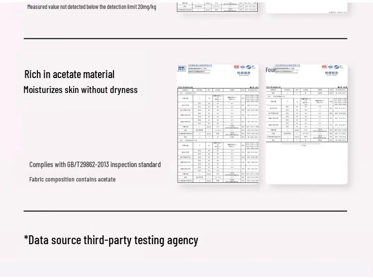 YierShuang 10A Антибактериальный Ацетатный Увлажняющий Ультратонкий Комплект Базового Слойка из Молочного Шелка