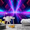 Wallpaper Neon 3D tunnel