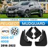 Suitable for Peugeot 3008GT 4008 2016-2022 Automotive Tire Fender Leather Modification