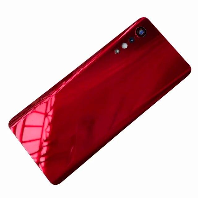 LM-G900 задняя стеклянная крышка для LG Velvet 5G, сменная задняя дверь, жесткая задняя крышка корпуса аккумулятора с объективом