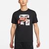 Nike Sportswear Essential Logo Cartoon Print Pullover Short Sleeve T-Shirt Men Tops Black DB6152-010