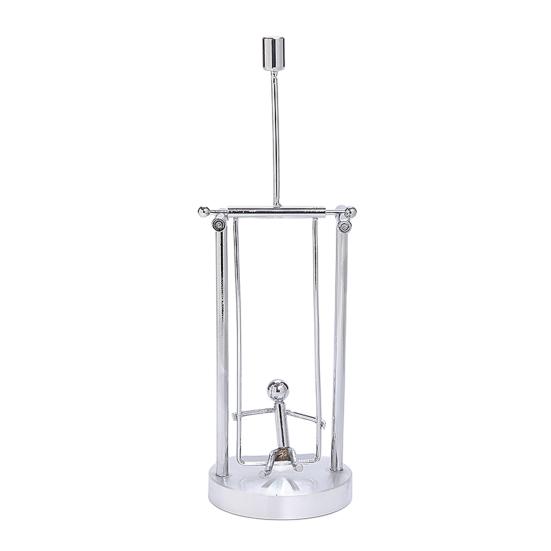 Art Sculpture Interactive Kinetic Decoration Surfing Figure Skier Balancing Tabletop