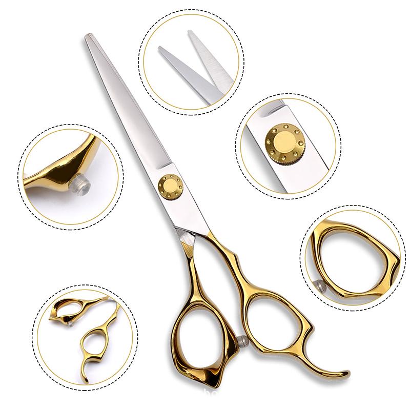 Нержавеющая сталь Германия парикмахерские ножницы 6.0 дюймов регулируемые парикмахерские ножницы для стрижки волос филировочные ножницы профессиональный инструмент для укладки волос в салоне