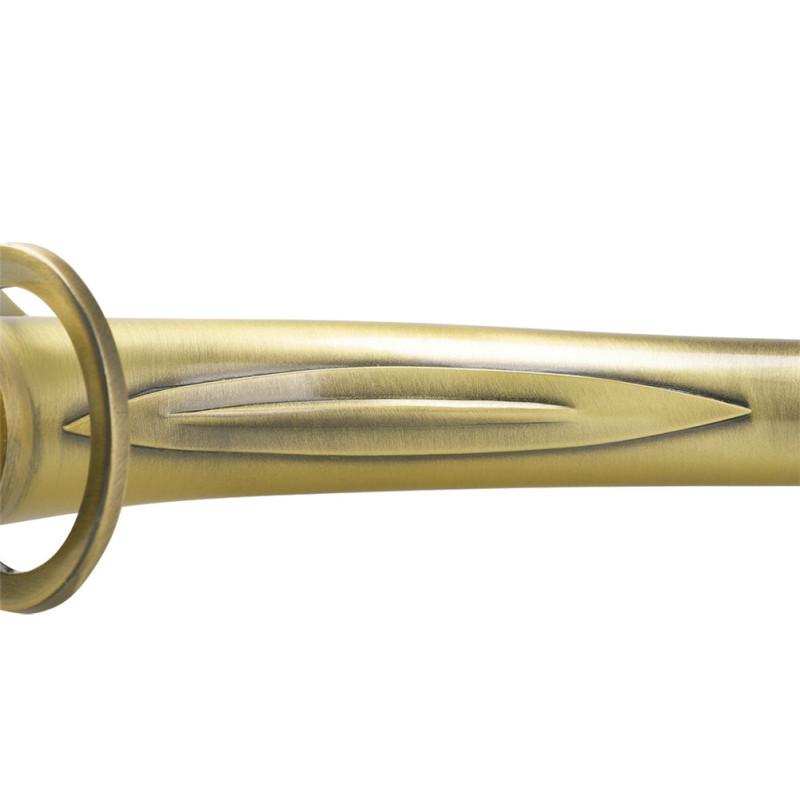 B65 Sax Bend Neck for Alto Saxophone Antique Brass Crafted Heat-insulating Material 24.5mm Nozzle