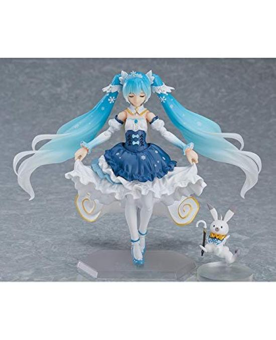 Figma Снежная Мику Снежная принцесса на Wonder Festival 2019 GOOD SMILE ONLINE Sapporo Snow ver. (Эксклюзив [Зима], МАГАЗИН, Фестиваль и т.д.)