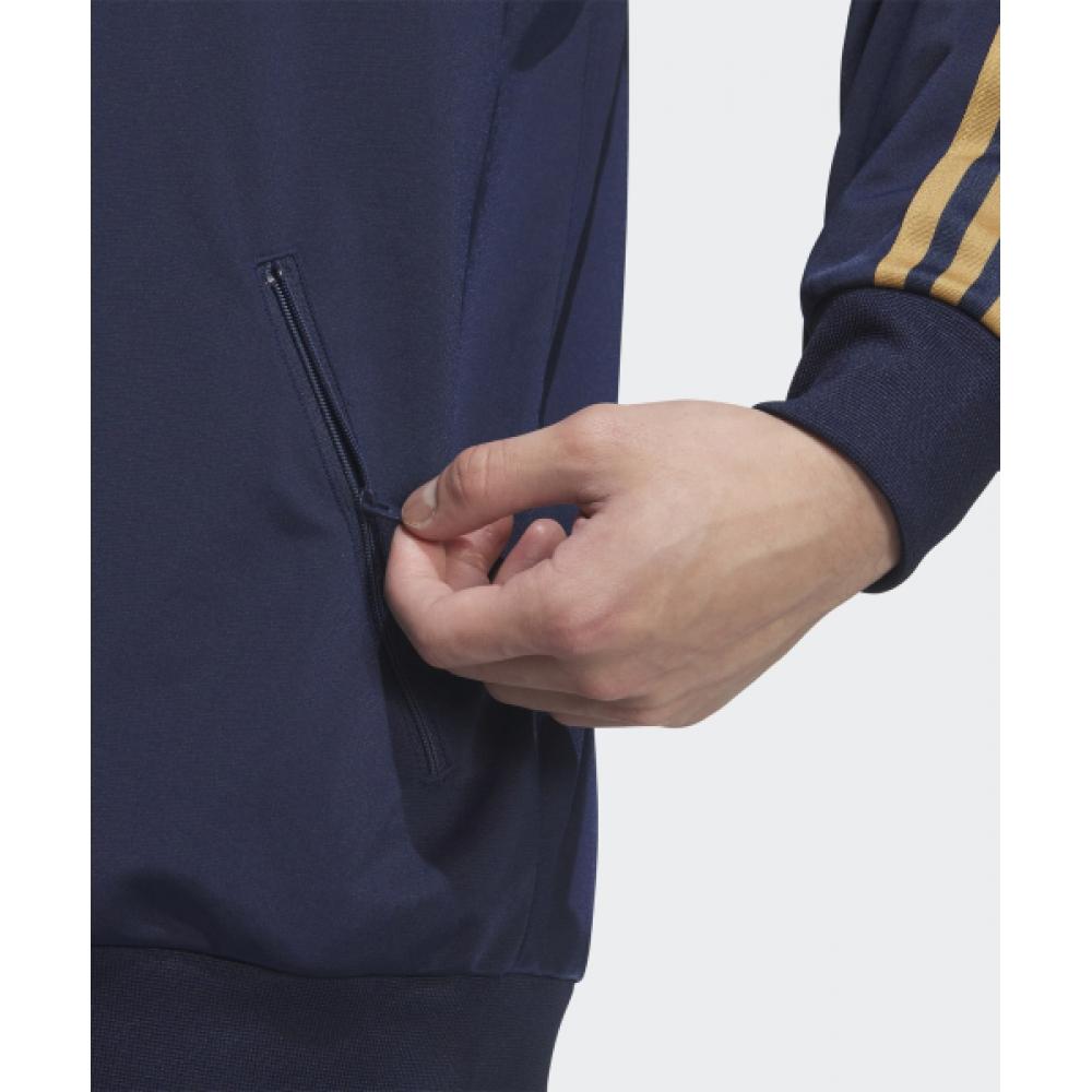 Adidas Bb Track Top темно-синий оранжевый Jd5268