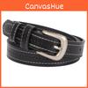 Needle Buckle Ladies Belt Versatile Jeans Casual Small Hole Cut Belt Line