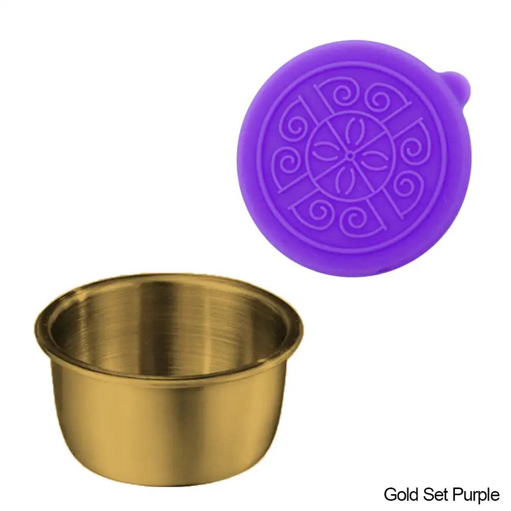 Контейнер для заправки салата объемом 50 мл из нержавеющей стали, небольшой контейнер для приправ с крышками, герметичный, для детей, контейнеры для ланча, коробка