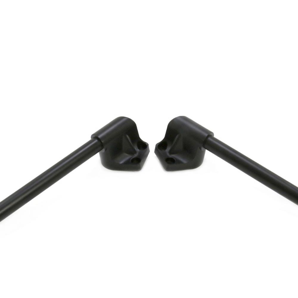 Раздельный руль для мотоцикла KAWASAKI Ninja 300 300R 250 250R EX250, черный алюминий