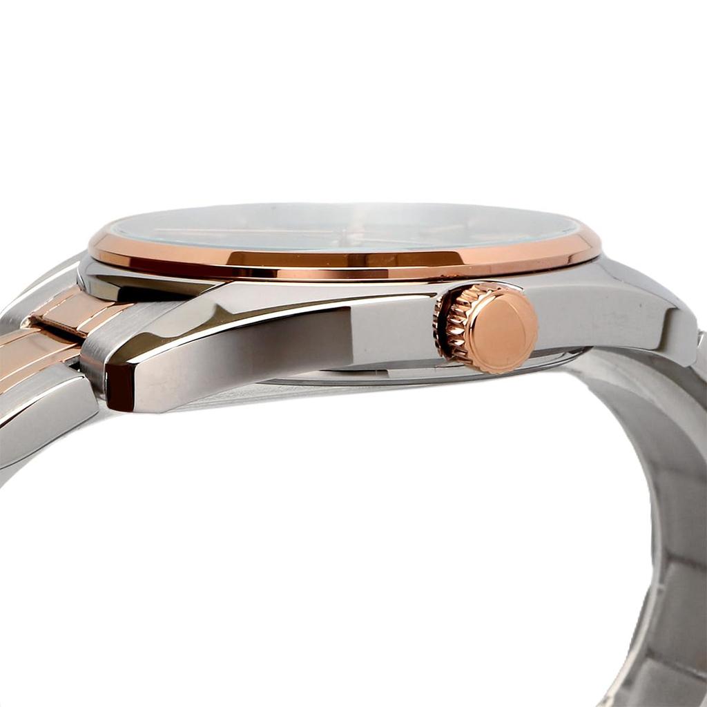 Citizen Часы Citizen из нержавеющей стали, металлический комбинированный ремень, серебро, розовое золото, черный, мужские, двухцветные BI5104-57E [предмет]