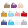 50 Pcs/set Cards MR MRS Style Wedding La-ser Cut Decor Table Cards Place Setting Name Card for Wedding Engagement Party