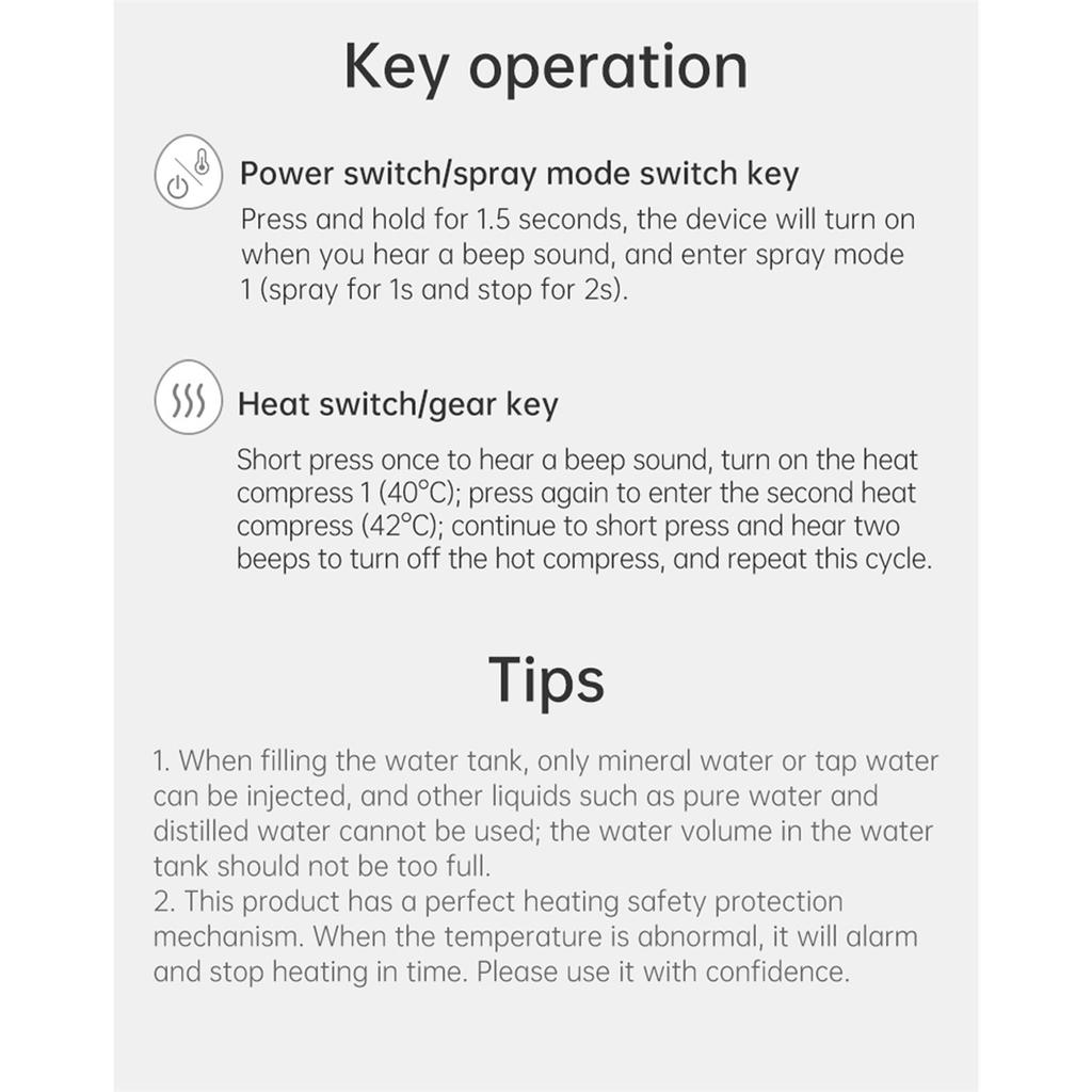Электрический нано-паровой массажер для глаз, Атомизированный массаж акупунктурных точек глаз, Снимает усталость и темные круги, Улучшает сон, Машина для ухода за глазами