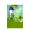 House Corner Theme Backdrop for Summer Weddings,Birthdays,Graduations,Party Decor Banner,Picturesque Scene,Tapestry