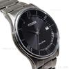Citizen Коллекция NIGHT COLOR EDITION Черные Мужские Часы AS1064-53E, Питание от света Eco-Drive, Радиоуправляемые, Водонепроницаемые,