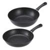 Light Frying Pan 26cm & Stir Fry Pot 28cm Set