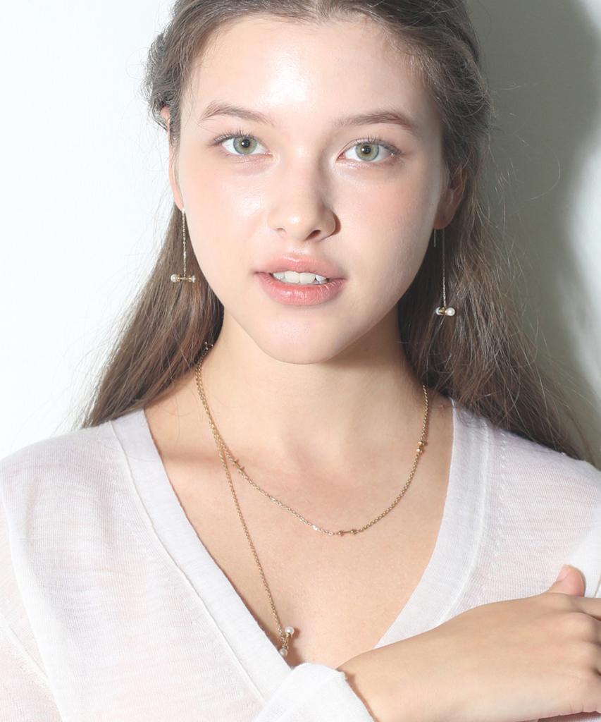 Trencadism Danielle Necklace / 14K Gold / Freshwater Pearl / Necklace Danielle_Necklace_Dnn18Hgply