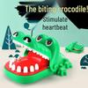 Брелок-розыгрыш из Douyin: Игрушка «Крокодил-Акула Кусачка» для веселья родителей и детей