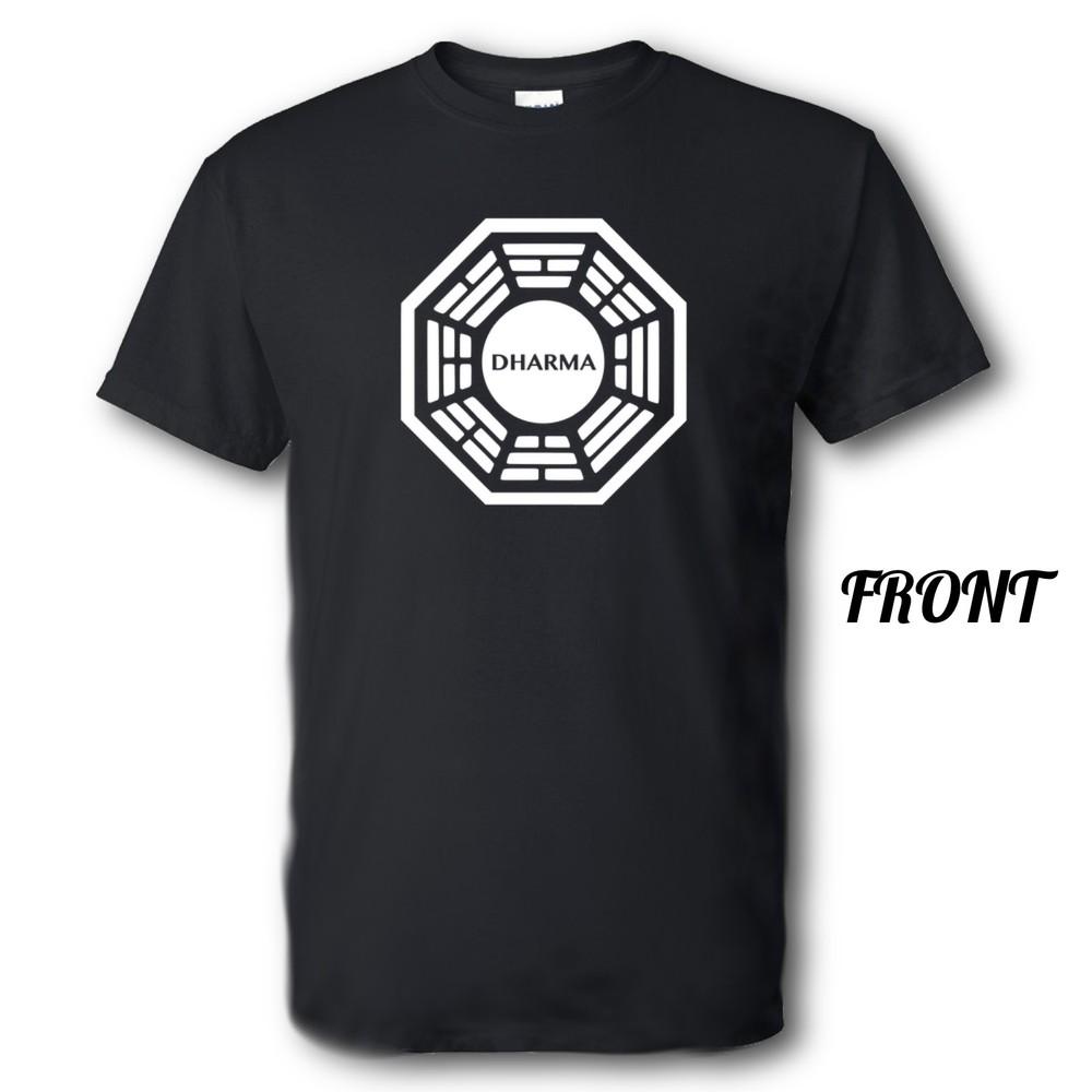 Dharma Initiative Из Lost Новый Футболка Разные Размеры и Цвета Унисекс Футболка