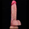 Women's Room Masturbator Color Cosmetics Liquid Silicone Simulation Penis Double-layer Dildo Adult Sex Products