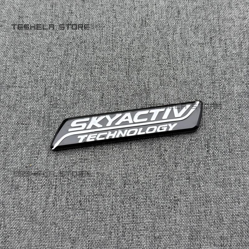 Car Trunk Sticker Aluminium Emblem Trim For MAZDA SKYACTIV CX5 CX30 CX60 CX90 SKYACTIVG CX-4 MX5 MAZDA3 MAZDA5 6 Accessories pbhsg