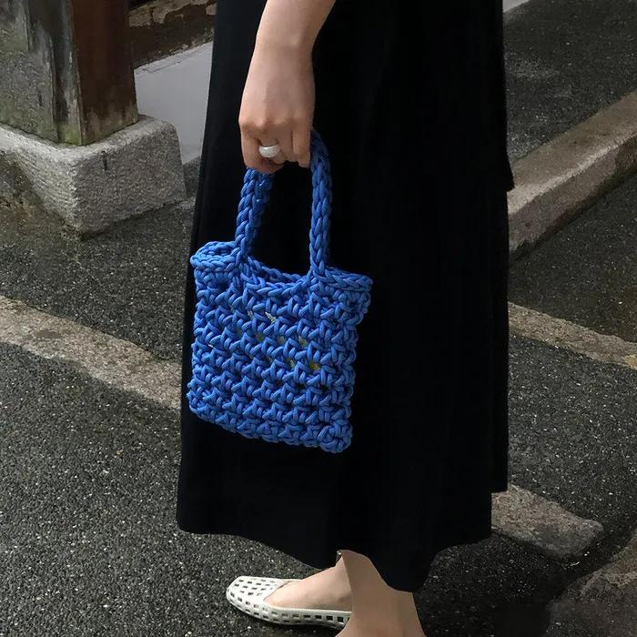 fruit net bag mini (blue)