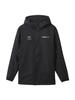 DESCENTE HEATNAVI Толстовка софтшелл с логотипом на спине, на молнии, черная, размер XO