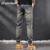 Zengzhi Men's Vintage Loose Straight Leg Jeans