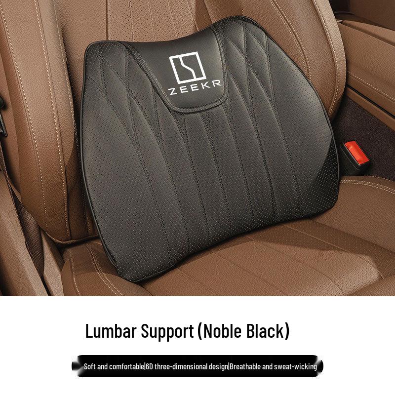 Zeekr Car Seat & Lumbar Cushion - Compatible with 001, FR, 009, 7X Models, All-Season Comfort.