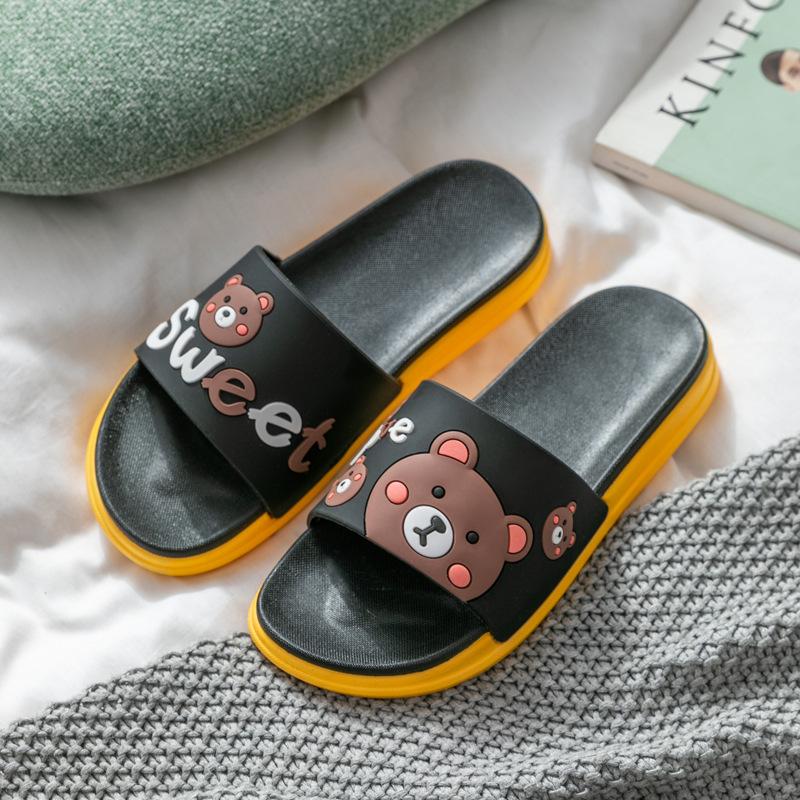 Summer Cartoon Slippers Women Wear Outdoor Bathroom Bath Home Ladies Indoor Cute Cool Slippers
