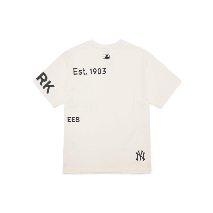 Новые футболки MLB New York Yankees Унисекс Белые 3ATS07023-50CRS