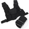 High Quality Walkie Talkie Double Chest Harness Front Pack Pouch for Firefighting and Military