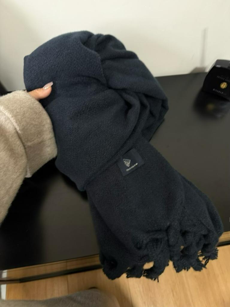 Simple Classic Solid Scarf Women Large Tassel Winter Imitation Cashmere Thick Warm Student Shawl Female Chic Muffler Fall Ladies