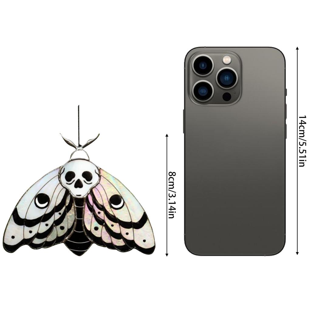 Светопрозрачные подвесные украшения - Пластиковые 2D плоские украшения - Односторонние 3,9-дюймовые рождественские украшения для стен и дверей