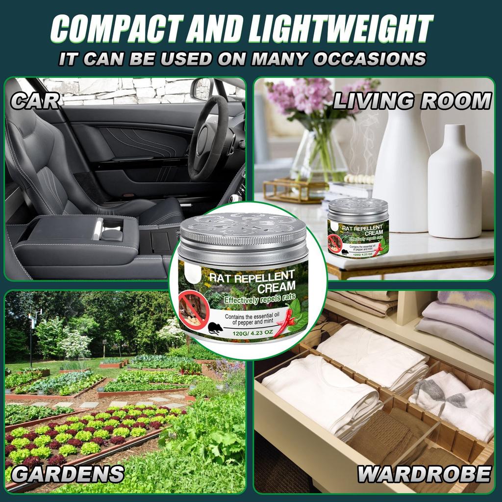 Крем от крыс для садоводов, чтобы отпугивать крыс в огороде, извлекать экстракты из растений, чтобы избегать крыс и ловить крыс