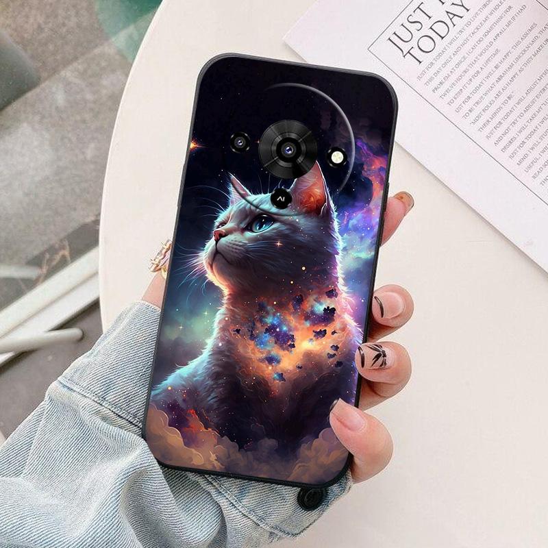 For ZTE Blade A76 5G Z2469N Phone Case astronaut Silicone Camera Protection Back Cover For ZTE Blade A76 A 76 BladeA76 5G Coque