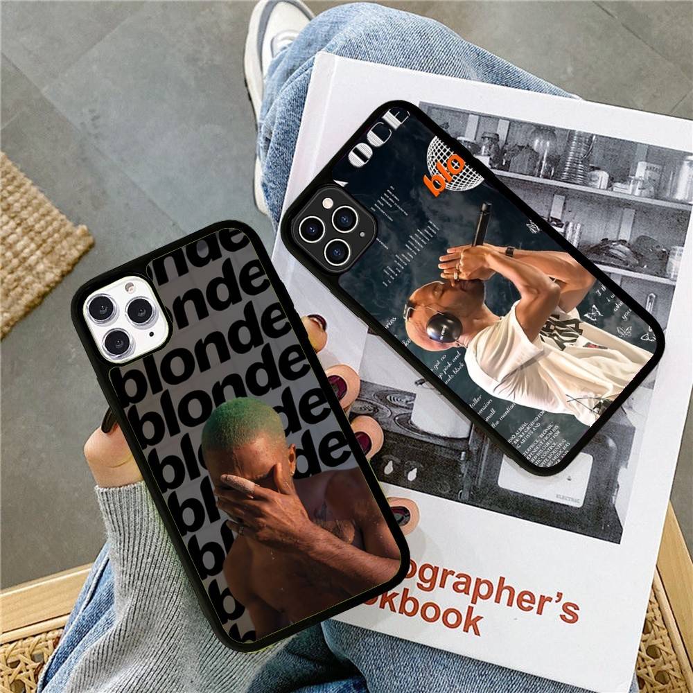Чехол Frank Blonde Oceans для iPhone 16 15 14 13 12 11 Pro Max Plus, противоударный, из ТПУ+ПК, жесткий чехол