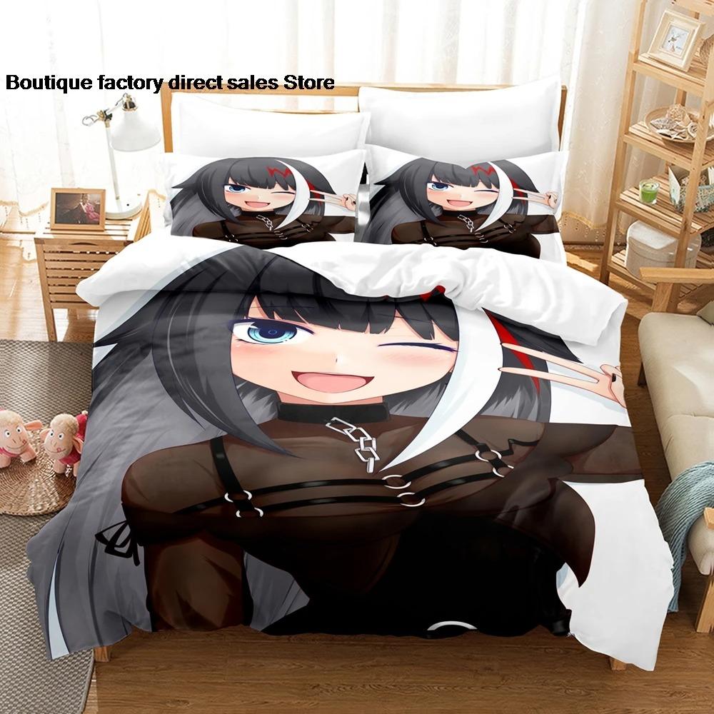 Azur Lane Anime Bedding Set Single Twin Full Queen King Size Duvet Cover Bed Sheet Set 2-3PCS