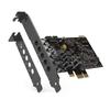 Creative Media Sound Blaster Audigy FX V2 Воспроизведение звука с 120 дБ и Звуковая карта 24-бит/192 кГц Высокое разрешение DNR, ЦАП, PCI-E (SB-AFXV2)