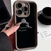 Черные защитные чехлы для телефонов Ae79 femme в рамке с рисунком для iPhone 13 14 15 Pro Max XR infinix Hot 40i Tecno Camon 30 20 Pro, задняя крышка из ТПУ с ангельскими глазками