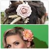 Uxcell 15 шт. заколка для волос в виде цветка розы 4 дюйма заколка для волос в виде цветка аксессуары для волос разноцветные