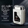 Digital Display Mini Electric Shaver 2in1 Smart Nose Hair Clipper  Men's Gift