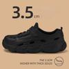 Fashion 2025 New Big Size Women's Summer Hollow-Out Sandals Soft Thick Sole Breathable Lightweight Perforated Casual Beach Walking Shoes