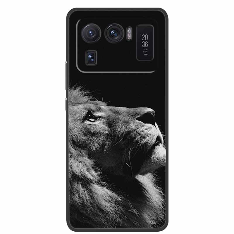 Чехол для Xiaomi Mi 11 Ultra 6.81 Ударопрочный Мягкий силикон ТПУ Задняя крышка Чехлы Для Xiaomi11 Ultra Телефон fundas Mi11 Ultra Милый