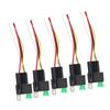 5 шт. автомобильное реле 12 В постоянного тока 30 А 4-контактное 4-проводное блокировочное реле набор гнезд для автомобиля